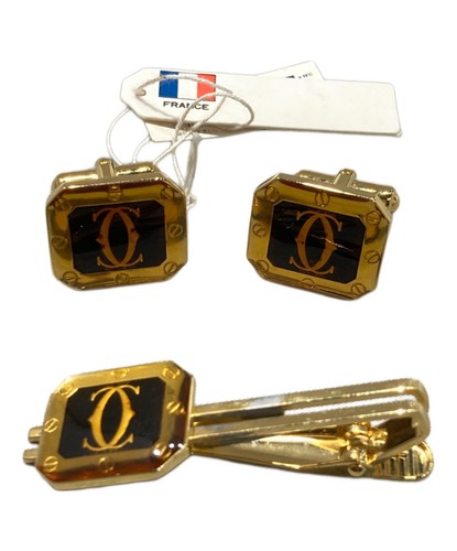 Cartier logo cufflinks - cartier, &