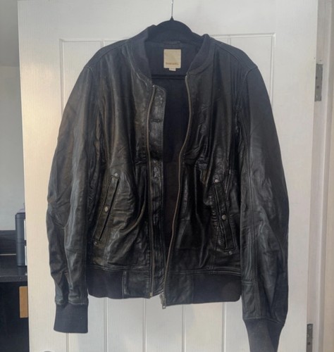 Diesel genuine leather - leather, bomber