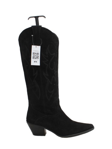 Zara women boots 6 black - uk,