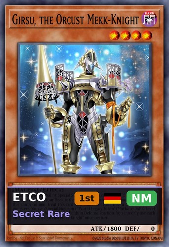 Girsu the orcust mekk - mekk, knight