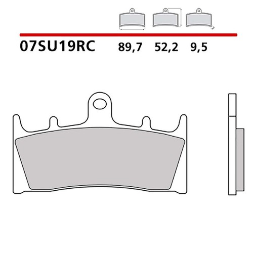Brembo front brake pad - pad, kit