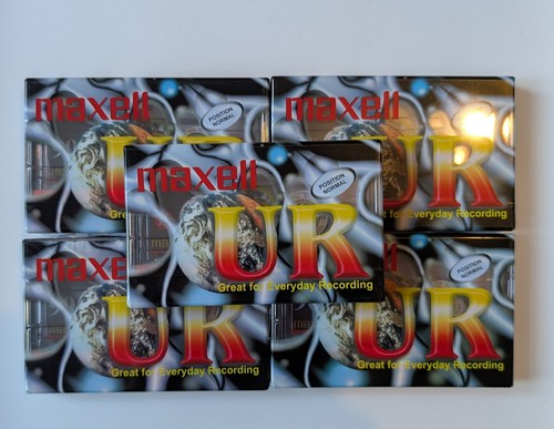 Maxell ur90 cassettes 90 - 5x,