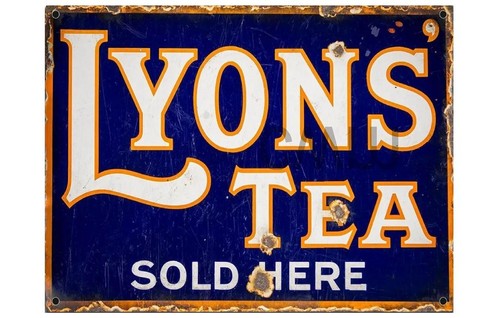 Lyons tea kitchen retro look - lyons,