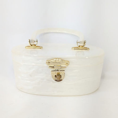 Vintage lucite box purse - vintage,