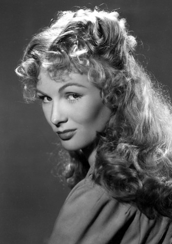 Veronica lake monochrome photo - monochrome,