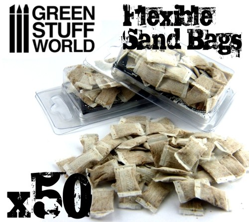 50x flexible sandbags basing - flexible,