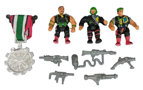 Military muscle men figures - muscle,