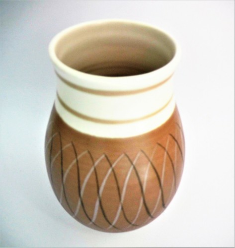 Poole pottery freeform vase - poole,
