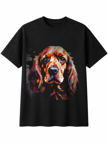 Watercolour cocker spaniel - watercolour,