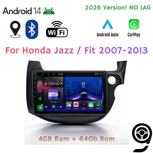 For honda jazz fit2007 2013 - for,