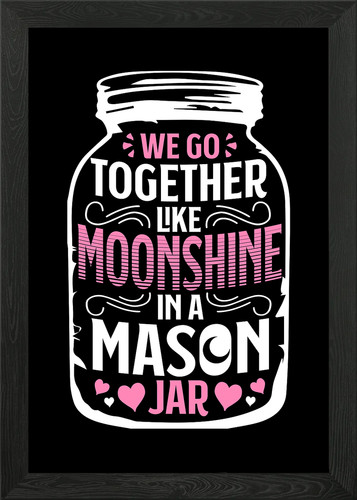 Moonshine mason jar - mason,