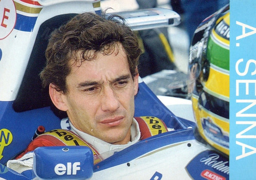 Ayrton senna williams fw16 - senna,