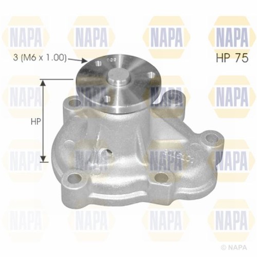 Water pump for vauxhall meriva - pump,