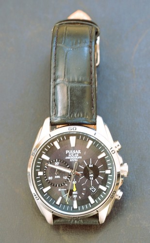 Men pulsar solar - men's, (seiko)