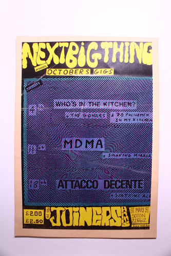 Who the kitchen poster - in,