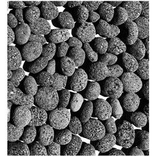 Black Lava Rocks for Fire Pit