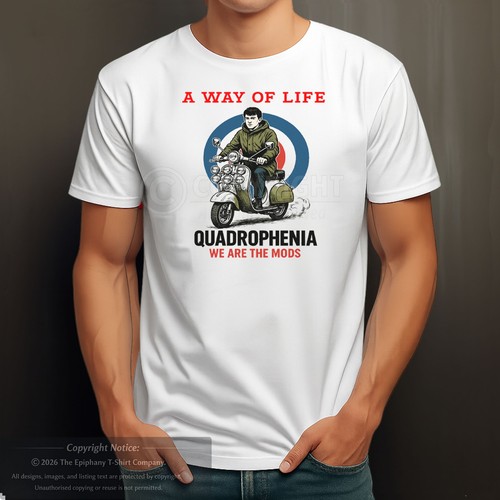 Mod shirt men quadrophenia - mod, men's