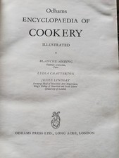 Odhams Encyclopaedia of Cookery (1950s Vintage Cookbook)