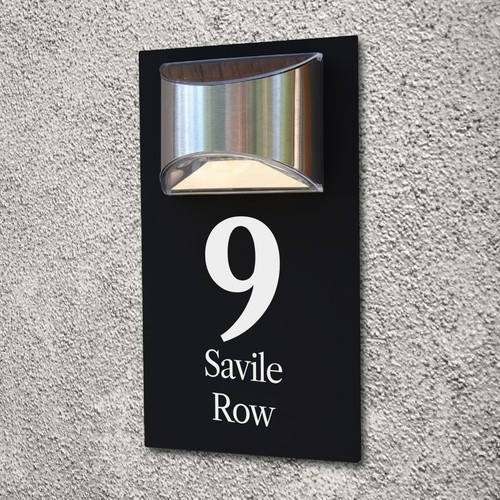 Personalised house number - personalised,