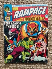 Rampage Comic No. 4 (1977, Marvel UK) – Hulk / Marvel Superheroes • VG- Conditio
