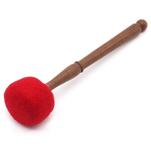 Extra large felted gong stick - extra,