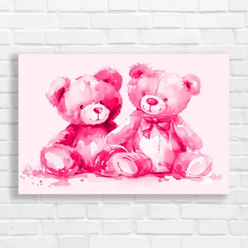 Cute teddy bears pink - teddy,