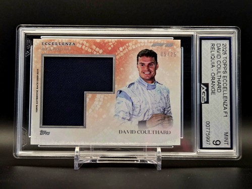 Topps eccellenza 2025 david - topps, f1