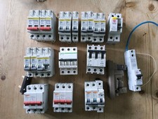Circuit Breaker Job Lot Assorted Breakers Square D Merlin Gerin Wylex Schneider