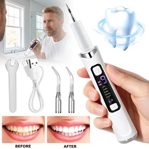 Ultrasonic tooth cleaner - tooth,
