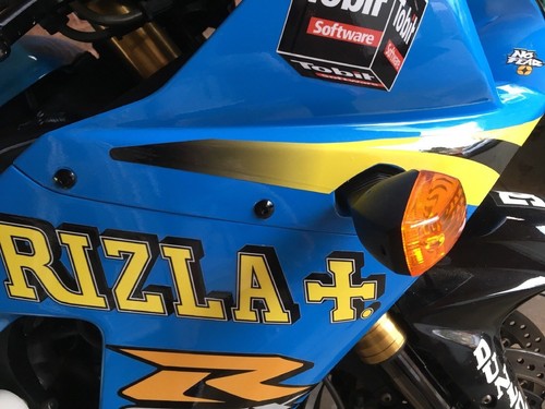Black aluminium fairing - black,