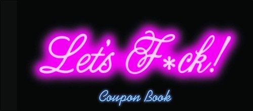Let xxx coupon book - f*ck!,