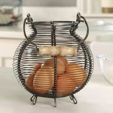 Large Wire Egg Basket Caddy