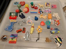 Vintage Novelty Erasers Job
