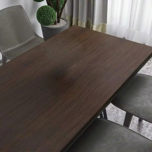 Dark walnut wood effect vinyl - dark,