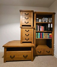 Oak Furniture Set - Bookcase