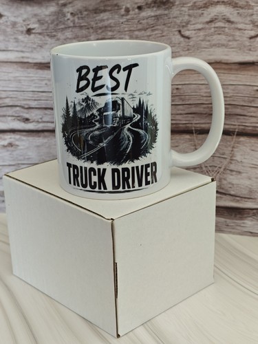 Best truck driver - driver, 11oz