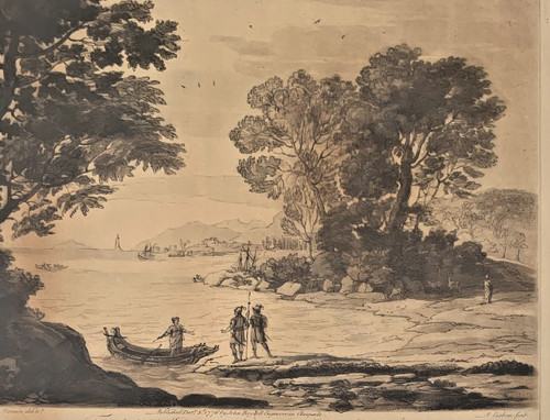 1776 framed mezzotint after - 1776,