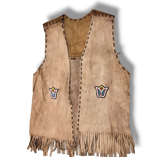 Vintage leather suede western - vintage,