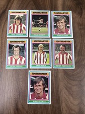 Topps Gum Footballers 1976 Southampton x 7 Different Cards