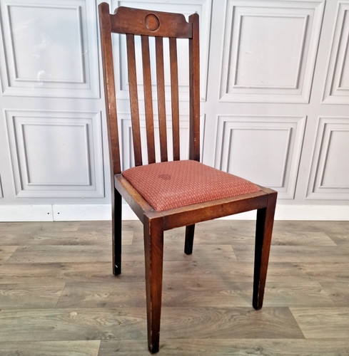 Antique wooden dining chair - wooden,