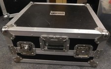 KAMCASE By KAM DJ FLIGHTCASE Laptop Shelf DJ Mixer 8U PA 19" Rack Gear Case