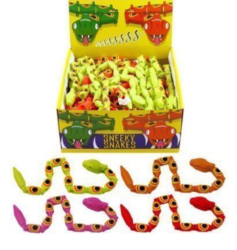 Plastic sneaky snakes pinata - plastic,