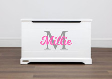 Personalised Toy Box Name