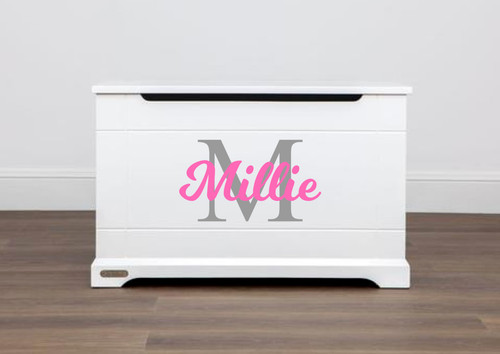 Personalised toy box - toy, name