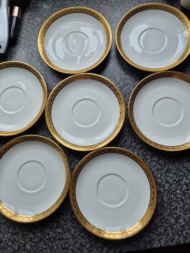 Haviland limoges saucers - haviland, &