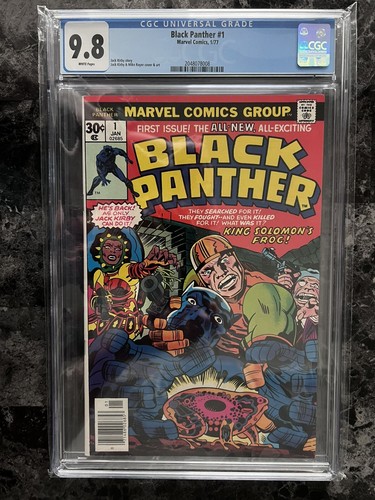 Black panther 1 cgc - panther, #1