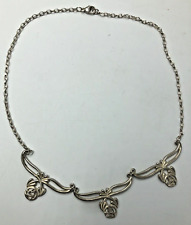 Silver Celtic Rennie Mackintosh Design Necklace by Carrick Jewellery c1995