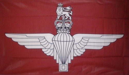 Parachute regiment british - parachute,