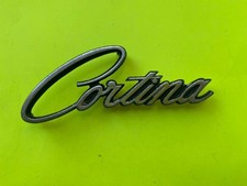 VINTAGE CAR BADGE Ford Cortina