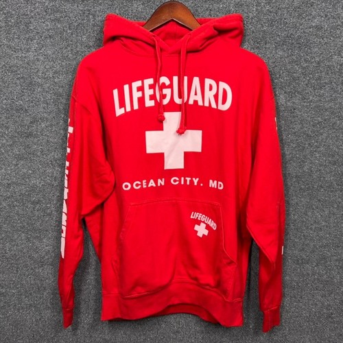 Lifeguard mens red beach - lifeguard,